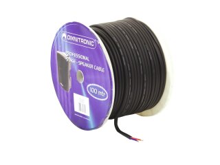 OMNITRONIC Speaker Cable 2x2.5 100m bk durable