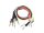 OMNITRONIC Klinkenkabel 6,3 Patchcord stereo 6x0,9m