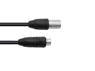 PSSO DMX Cable IP65 3-pin 5m bk