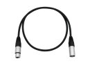 SOMMER CABLE XLR Kabel 3pol 0,5m sw Neutrik