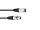 SOMMER CABLE XLR Kabel 3pol 0,5m sw Neutrik