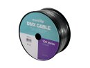 EUROLITE DMX Kabel 2x0,22 100m sw