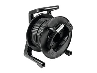 PSSO DMX Cable drum XLR 30m bk Neutrik 2x0.22