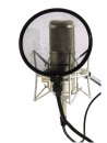 OMNITRONIC Microphone-Pop Filter, black