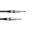 OMNITRONIC Lautsprecherkabel Klinke 2x1,5 1,5m sw