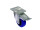 ROADINGER Swivel Castor 100mm blue with brake