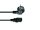 OMNITRONIC Kaltgeräte Netzkabel 3x1,0 5m sw
