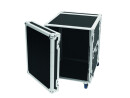 ROADINGER Verstärkerrack PR-2, 14HE, 47cm mit Rollen