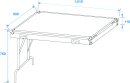ROADINGER Universal-Schubladen-Case WDS-1 mit Rollen