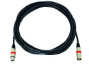 OMNITRONIC XLR Cable 3-pin 7.5m bk/rd