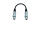 OMNITRONIC Adapter Cable XLR(F)/XLR(F) 0.2m bk