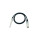 OMNITRONIC Adapterkabel XLR(M)/Klinke mono 0,9m sw