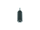 OMNITRONIC Adapter 3,5 Klinke(M)/6,35(F) stereo 10x