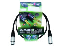 SOMMER CABLE XLR Kabel 3pol 0,5m sw Neutrik