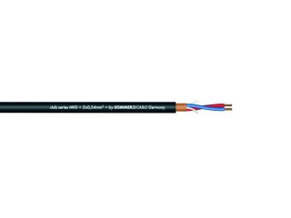 SOMMER CABLE Microphone Cable 2x0.34 100m bk CLUB