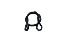 EUROLITE Steel Rope (SC) 600x3mm black with thimbles