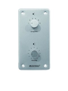 OMNITRONIC PA Vol Contr/Prog Select 10W mono sil