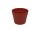 EUROPALMS Flowerpot plastic, red, 17cm