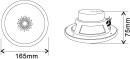 OMNITRONIC WF-5 Flush-Mount Speaker