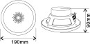 OMNITRONIC WF-6 Flush-Mount Speaker