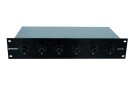 OMNITRONIC ELA 6S-Zonen LS-Regler 10W sw