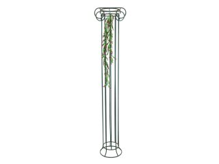EUROPALMS Grass tendril, artificial, green-red, 105cm