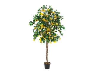EUROPALMS Bougainvillea, artificial plant, yellow, 180cm