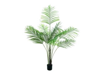 EUROPALMS Areca palm with big leaves, artificial plant, 185cm