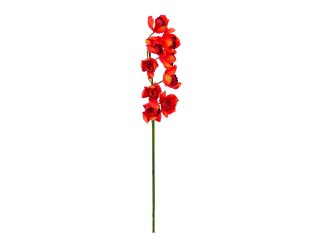 EUROPALMS Cymbidium branch, artificial, red, 90cm