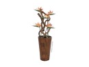 EUROPALMS Bird-of-paradise Spray, artificial plant, orange, 95cm