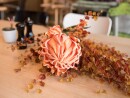 EUROPALMS Dahlias Branch (EVA), artificial, orange