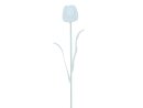 EUROPALMS Kristalltulpe, Kunstblume, transparent, 61cm 12x