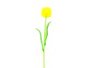 EUROPALMS Kristalltulpe, Kunstblume, gelb 61cm 12x