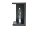 EUROPALMS Kristallrose, Kunstblume, transparent, 81cm 12x