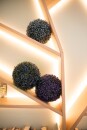 EUROPALMS Graskugel, künstlich,  violett, 22cm