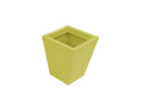 EUROPALMS Fiberglasspot, yellow, 39x45cm