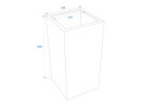 EUROPALMS LEICHTSIN BOX-100, shiny-red