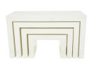 EUROPALMS LEICHTSIN DECO TABLES, white