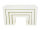 EUROPALMS LEICHTSIN DECO TABLES, white
