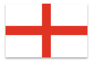 EUROPALMS Flag, England, 600x360cm