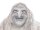 EUROPALMS Halloween Witch, white, 170x50x20cm