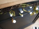 EUROPALMS Torfmyrte-Ranke, mit LEDs, weiß, 180cm