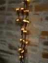 EUROPALMS Heather twig, with LEDs, 180cm