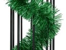 EUROPALMS Metallic-Girlande, grün, 12,5x270cm