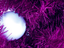 EUROPALMS Tannenbaum FUTURA, violett-metallic,180cm