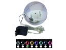 EUROPALMS LED Snowball 15cm, rot