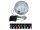 EUROPALMS LED Snowball 15cm, rot