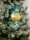 EUROPALMS LED Snowball 15cm, gold