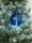 EUROPALMS LED Snowball 15cm, dunkelblau