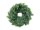 EUROPALMS Tannen-Kranz, beschneit, PE, 45cm